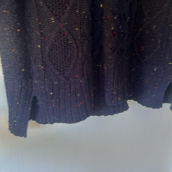 Urban Outfitters BDG Navy Blue Speckled Pullover Sweater - Men’s S - Picture 7 of 12